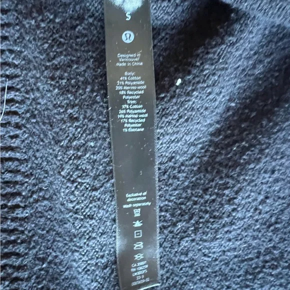 Lot of 2 Lululemon Men’s Merino Wool Blend Cardigans